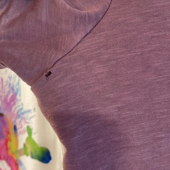 Nike-Disney- maurices 3 Pk Tee’s size XL crew-scoup-Vneck white & plum - Picture 7 of 11